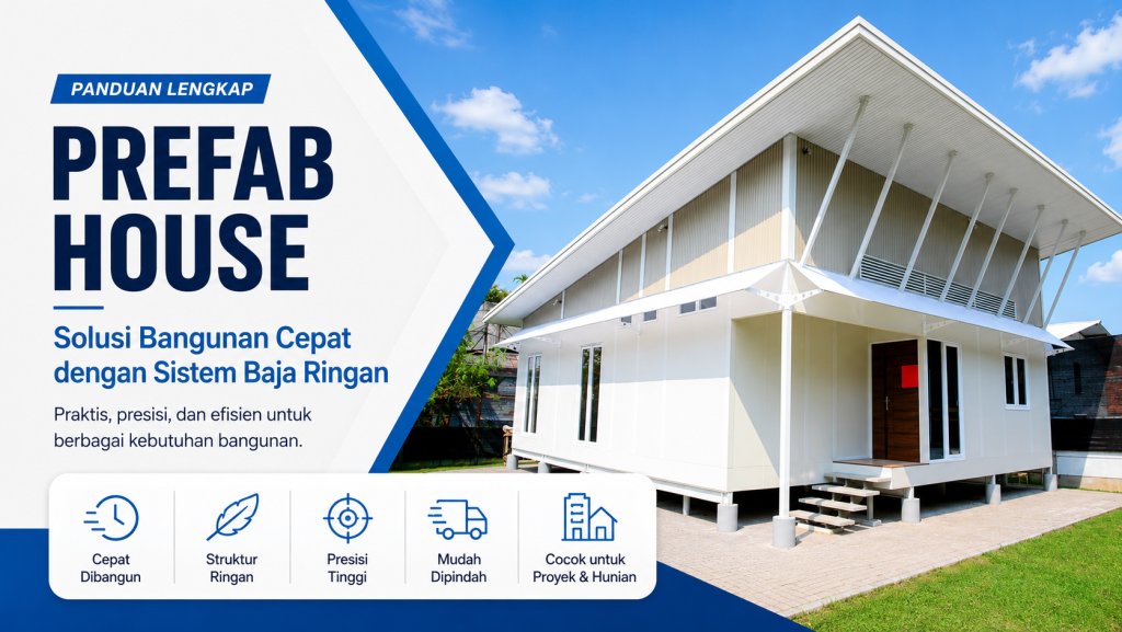 Prefab House: A Fast Building Solution with Lightweight Steel System