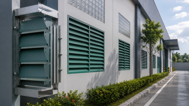 Kelebihan Metal Louver untuk Bangunan Komersial dan Industri